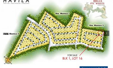 FOR SALE - Vacant Lot in Mills St., Mission Hills Sta Monica 3, Antipolo, Rizal