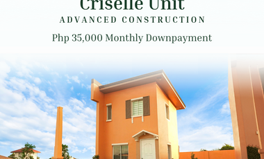 2-Bedroom Criselle Starter Home for Sale in Bacolod City (Camella Bacolod South)