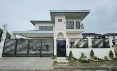 FOR SALE BRAND NEW MODERN ELEGANT CONTEMPORARY TWO STOREY HOUSE WITH SWIMMING POOL IN PAMPANGA NEAR SM TELABASTAGAN