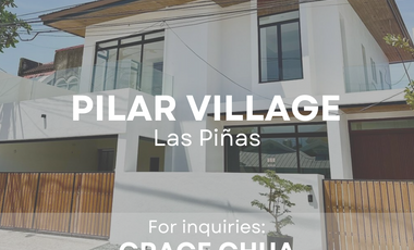 3 Bedroom House and Lot For Sale in Pilar Village, Las Piñas