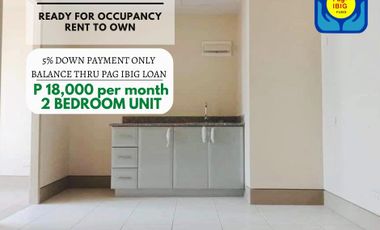 Condo in San Juan 2-BR 30 sq.m Rent to Own Payment Terms