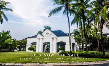 916 sqm. Lot For Sale at Manila Southwoods Residential Estate  with Golf Shares