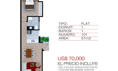 PRE VENTA DEPARTAMENTO, URB. BANCARIOS, JOSE LUIS BUSTAMANTE Y RIVERO