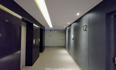 Condo for sale/rent, The Gallery Bearing, 12th fl. (Sukhumvit Road 107), near Bearing BTS station, only 650 meters Complete with furniture and electri