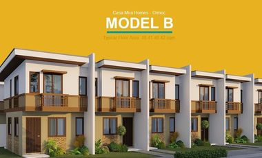 CASA MIRA HOMES ORMOC - B MODEL MIDDLE UNIT- TOWNHOUSE in Brgy. Luna, Ormoc City, Leyte