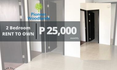 Flood Free 2BR 50 sqm Condo in Mandaluyong along Edsa 25K month