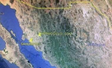 Terreno en venta de 454 Hectáreas, Playa Sashuimaro, Sonora Mexico.