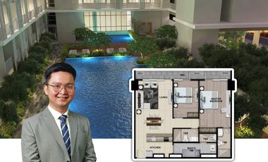 2 bed with balcony Park Mckinley West Preselling condo for sale Bonifacio Global City Fort Bonifacio Taguig