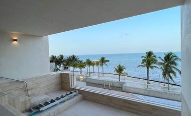 Departamento en venta 4 recámaras frente al mar en cancun
