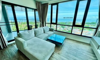 For sale, for rent, Knightsbridge The Ocean, Sriracha, 2 bedrooms, fully furnished, ready to move in, Chonburi.