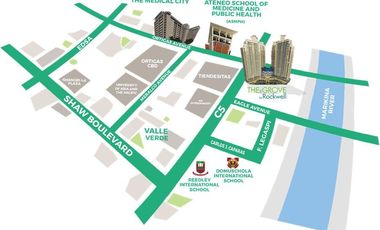 Fully Furnished 2 Bedroom Condo Unit For Rent with Parking at The Grove by Rockwell, Pasig City