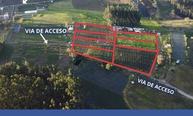 LOTES DE VENTA CANTON CEVALLOS 1900M TUNGURAHUA