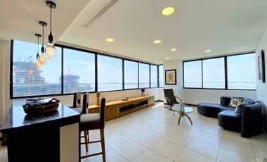 Suite vista al río en alquiler, Torres Bellini, Puerto Santa Ana.