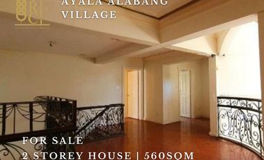 Ayala Alabang Village 2-Storey House for Sale