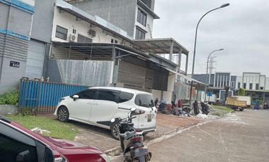 Dijual Gudang Taman Tekno Serpong Tangerang Selatan Sedang Renovasi Murah Lokasi Sangat Strategis