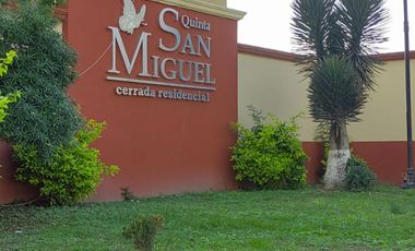 Venta de Casa Quinta san Miguel cerrada residencial Apodaca