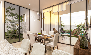 CASA EN VENTA EN PRIVADA RESIDENCIAL - CONKAL, YUCATÁN