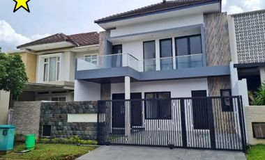 Rumah Baru 2 Lantai Luas 180 di Araya Golf Blimbing kota Malang