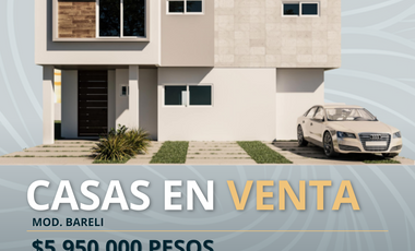 CASAS EN VENTA VALPARAISO MOD. BARELI