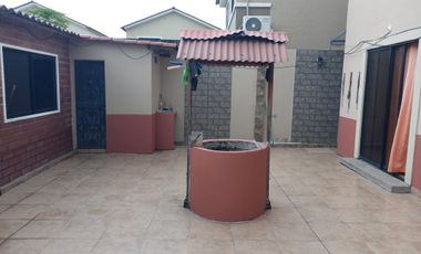 Casa de alquiler amoblada en la Urb. Ciudad Celeste, Samborondón