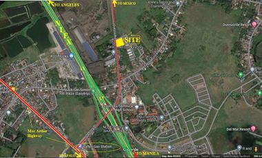 FOR SALE LOT IN PAMPANGA IDEAL FOR COMMERCIAL USE ALONG INDUSTRIAL ZONES VERY NEAR TO NLEX