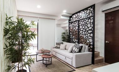 DEPARTAMENTO EN VENTA AMUEBLADO EN TULUM, QUINTANA ROO, OPORTUNIDAD DE INVERSIÓN