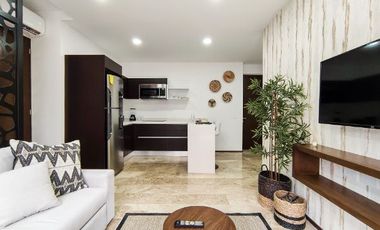 DEPARTAMENTO EN VENTA AMUEBLADO EN TULUM, QUINTANA ROO, OPORTUNIDAD DE INVERSIÓN