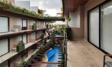 DEPARTAMENTO EN VENTA AMUEBLADO EN TULUM, QUINTANA ROO, OPORTUNIDAD DE INVERSIÓN