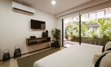 DEPARTAMENTO EN VENTA AMUEBLADO EN TULUM, QUINTANA ROO, OPORTUNIDAD DE INVERSIÓN