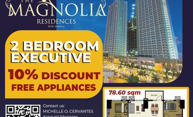 1.8Million Discount with Free Appliances 2 Bedroom Ready for Occupancy