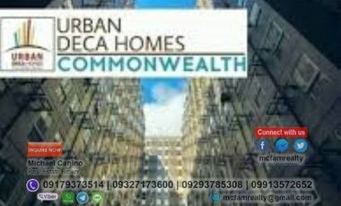 Condominium For Sale Near Rizal Technological University Deca Commonwealth