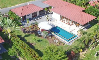 3 bedroom pool villa with stunning mountain for sale in Nong thale, Krabi