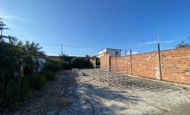 terreno de alquiler en montecristi zona la tejedora