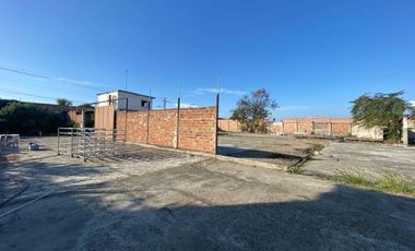 terreno de alquiler en montecristi zona la tejedora