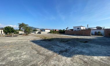 terreno de alquiler en montecristi zona la tejedora