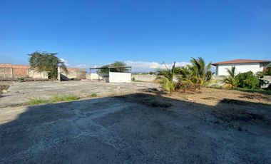 terreno de alquiler en montecristi zona la tejedora