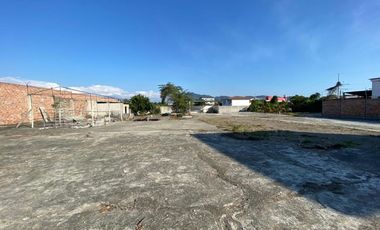 terreno de alquiler en montecristi zona la tejedora