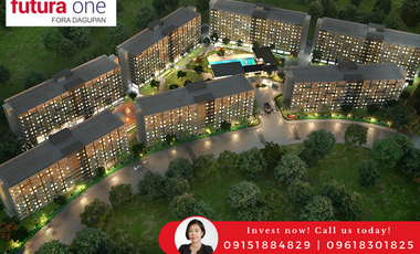 Studio Condo Unit (Including all charges) at Dagupan City, Pangasinan (Futura One Fora Dagupan by Filinvest)