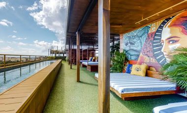 Estudio de Lujo en Renta en La Residencia en Playa del Carmen