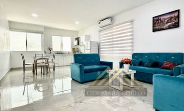 DEPARTAMENTO AMOBLADO  2 HABITACIONES SECTOR EXCLUSIVO HOTEL ORO VERDE