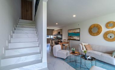 CASA EN VENTA FRENTE A ALBERCA. UBICADA A 15 MINUTOS DE CUERNAVACA, MORELOS; MÉXICO. ALBERCA, CANCHAS DEPORTIVAS, PET PARK Y ZONA DE YOGA.