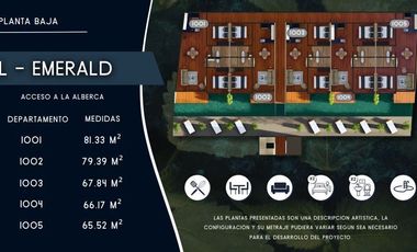 DEPARTAMENTO EN VENTA, VALLE DE BRAVO EN COPROPIEDAD