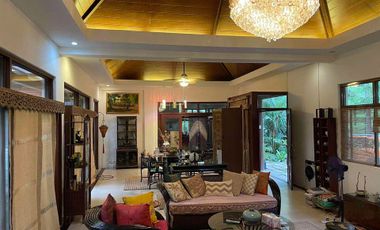 FOR SALE! 995 sqm Balinese Inspired House and Lot with Solar Panels at Plantation Hills, Tagaytay Midlands