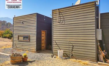 León Propiedades vende casa estilo mediterraneo en Sector Miraflores, Curacavi,