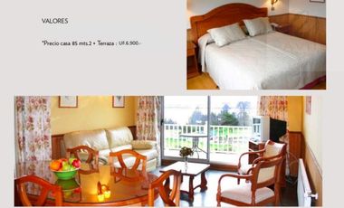 Villarrica Pucón Molco Casa en Condominio Almahue COD.ACP0143