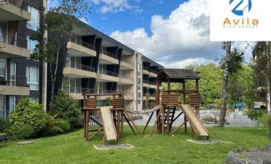 PUCON Dpto 1D 1B con vista al volcán en Condominio Payllahue COD.DP0171
