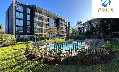 PUCON Dpto 1D 1B con vista al volcán en Condominio Payllahue COD.DP0171