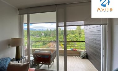 PUCON Dpto 1D 1B con vista al volcán en Condominio Payllahue COD.DP0171