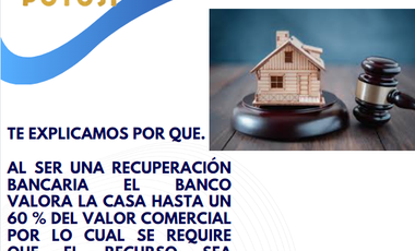 !!!!! CASA DE RECUPERACION BANCARIA EN ALBORADA, CUAUTITLAN EDOMEX!!!!