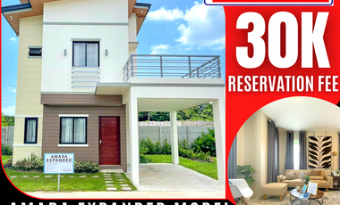 30K Reservation Fee 3BR Single Attached Amara Expanded in Amaresa Marilao Bulacan